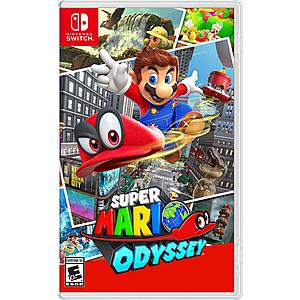 Switch Digital Games: Super Mario Odyssey or Mario Kart 8 Deluxe $40 each & More