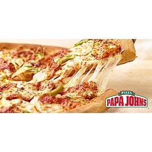 Papa Johns.....Large Pizza up to 5-Toppings or Specialty $9.99 Expires 9/28/19