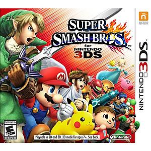 3DS Games (Pre-Owned): New Super Mario Bros. 2, Super Mario 3D Land, or Super Smash Bros. $11.99