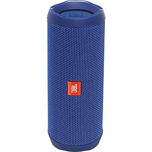 JBL Flip 4 Waterproof Portable Bluetooth Speaker (Black or Blue) $60 + Free S/H