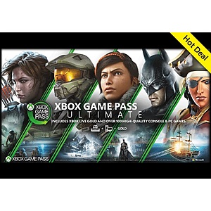 Game Pass Ultimate (Microsoft Rewards) - 1 Month 8,400 points, 3 Month 24,500 points