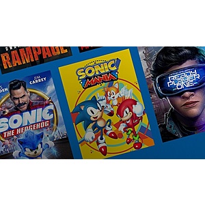 Microsoft's Gamer Flicks Digital Sale: Free Sonic Mania (XB1 Digital Code) w/ Any Purchase (Valid thru June 15, 2020)