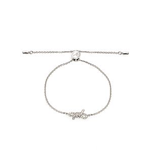 Swarovski Jewelry 40% Off Sale: Lifelong Bow Rhodium Plated Crystal Bracelet $22.80 & More + Free S/H