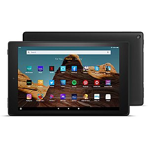 64GB Fire HD 10 Tablet w/ Special Offers (Latest Model, Various Colors) $108 + Free Shipping