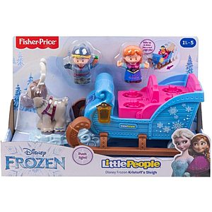 Fisher-Price Little People: Disney Frozen Kristoff's Sleigh Playset $9