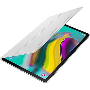 Galaxy Tab S5e Book Cover - White for $17.50; With Education Discount for $15.75