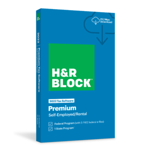 H&R Block 2022 Tax Software (Digital Download): Premium & Business $55, Premium $40 & More Options
