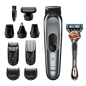 Braun 10-in-1 Trimmer MGK7221 Beard Trimmer for Men, Body Grooming Kit & Hair Clipper - $39.99