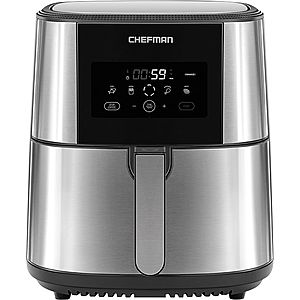 Chefman TurboFry Touch 8-Quart 1700 Watt Digital Air Fryer $58.45 + Free Shipping