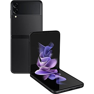 128GB Samsung Galaxy Z Flip3 5G Smartphone  for T-Mobile (Phantom Black) $700 + Free S/H (Activation Needed)