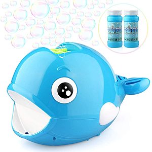 Automatic Whale Bubble Maker Over 2000 Bubbles Per Minute for Kids $8.49 + FSSS
