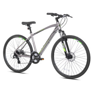 Giordano Brava Hybrid bike w/ light set and F/S