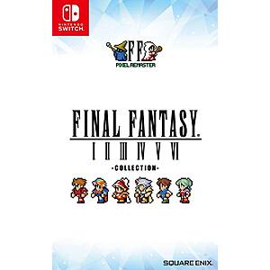 Final Fantasy I-VI Pixel Remastered Collection Pre-Order (Nintendo Switch) $75 + S/H