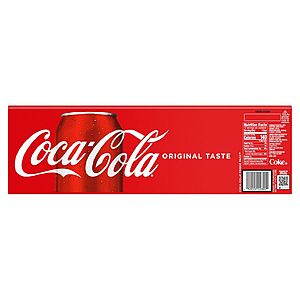 12-Pack 12-oz. Soft Drinks: Coca-Cola, Diet Coke, Cherry Coke, Sprite & More 3 for $13 + Free Store Pickup