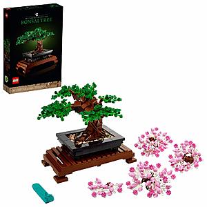 LEGO Bonsai Tree 10281 Building Kit, New 2021 (878 Pieces) for $40 @ Amazon and Walmart