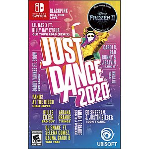 Just Dance 2020 (Nintendo Switch) $20 + Free Store Pickup