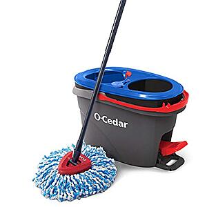 O-Cedar EasyWring RinseClean Microfiber Spin Mop & Bucket + 35-Ct Clorox Wipes $38.25 & More + Free S&H