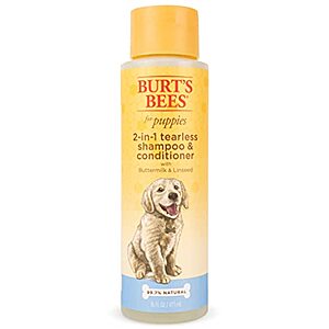 16-Oz Burt's Bees for Puppies Natural Tearless 2 in 1 Shampoo and Conditioner $5.40 w/ S&S + Free Shipping w/ Prime or on orders $25+