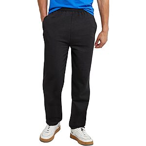 Hanes ComfortSoft EcoSmart Men's Fleece Sweatpants with Pockets (Black or Charcoal Heather) $11 + Free Shipping w/ Prime or on $35+