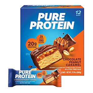 24-Count 1.76-Oz Pure Protein Bars (Various Flavors) from $23.72 w/ S&S + Free Shipping w/ Prime or on $35+
