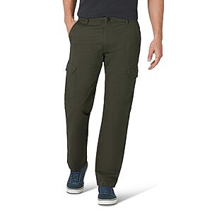 Lee Men's Extreme Motion Twill Cargo Pants (2 Colors, Select Sizes) $20.20