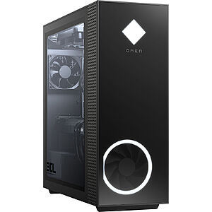 HP Omen 30L Gaming PC Desktop: Ryzen 5 5600G, 1TB SSD, 16GB DDR4, RX 6600 XT GPU $700 + Free S/H