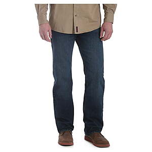 Wrangler Men's and Big Men's Straight or Relaxed Fit Jeans $13 @ Walmart