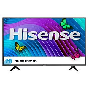 43" Hisense 43H6D 4K Ultra HD Smart LED TV (Refurbished)  $200 & More + Free S&H