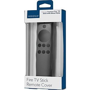 Insignia Fire TV Stick Remote Cover (Gray) $1 + Free Store Pickup
