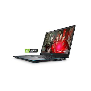 Dell G3 15 3590 Laptop: i5-9300H, 8GB RAM, 512GB SSD, GTX 1660 Ti + $150 VISA GC $715 + Free Shipping