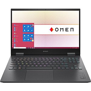 HP Omen Laptop: Ryzen 7 4800H, 15.6" 144Hz, GTX 1660 Ti, 512GB SSD, 8GB RAM $849.99 + Free Shipping @ Best Buy