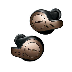 Jabra Elite 65t True Wireless Earbuds (Refurbished, Various Colors) $34 + Free Shipping