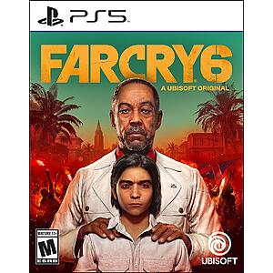 Far Cry 6 (PS5 or PS4) $25