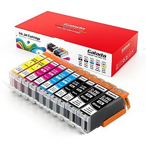 Galada PGI-250XL CLI-251XL Ink Cartridges for Canon Pixma printers $10.99