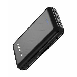 ALLPOWERS Power Bank 24000mAh External Battery with Dual 2.4A Output Ports and USB-C input port