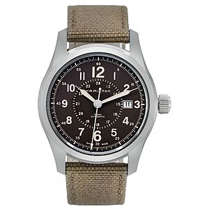 Hamilton Khaki Field Automatic Watch $298 + free s/h at ShopWorn