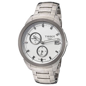 Tissot Titanium GMT Men's Watch $150 + free s/h (Less w/ SD cashback) at Ashford