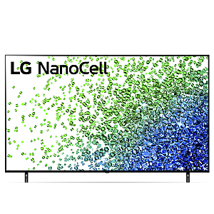 LG 4K UHD NanoCell Smart TV's: 65" 65NANO80UPA $599, 55" 55NANO80UPA $439 + free s/h at Walmart