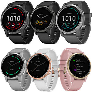 Garmin Vivoactive 4/4S Smartwatch Fitness Tracker (Various color) $167 + free s/h