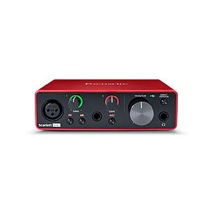 Focusrite Scarlett Solo USB Audio Interface (3rd Gen) $68 + free s/h