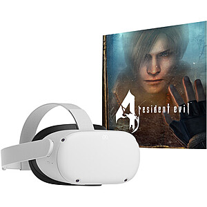 256GB Meta Quest 2 VR Headset + Beat Saber + Resident Evil 4 + $20 B&H e-GC $430 & More + Free Shipping