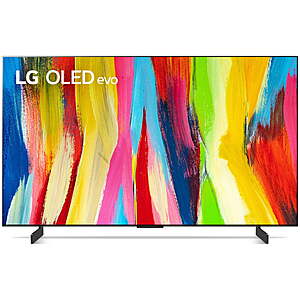 (cert refurb) 48" LG OLED48C2PUA 4K Smart OLED TV $699 + free s/h