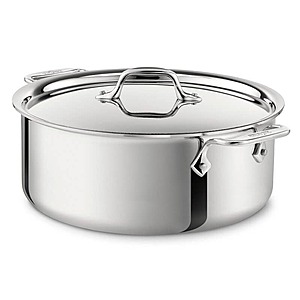 All-Clad Factory 2nds Sale + Extra 15% Off: 5-Qt. D3 Stockpot (No Lid) $85 & More + Free S/H on $60+