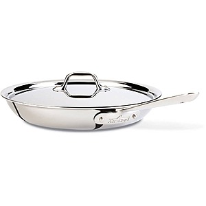 All-Clad Factory 2nds Sale + Extra 15% Off: 12" D3 Fry Pan with Lid $76.50 & Much More + Free S/H on $60+