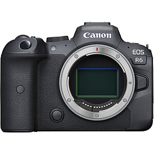 Canon EOS R6 Mirrorless Camera $1599,or w/ 24-105mm f/4 Lens $2699 & More + Free S/H
