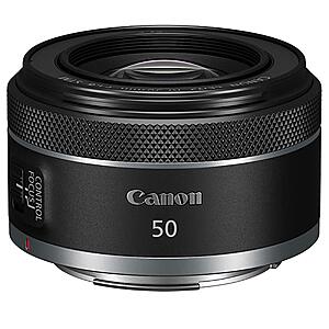 Canon RF 50mm f/1.8 STM Lens $99 + Free Shipping