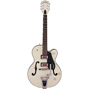 Gretsch G5410T Electromatic "Rat Rod" Hollow Body Bigsby Electric Guitar (Matte Vintage White) $499 + Free S/H