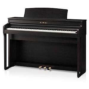 Kawai CA49 88-Key Grand Feel Compact Digital Piano w/ Bench $1499 + Free Shipping