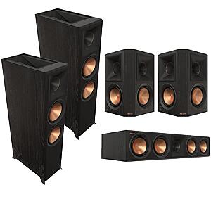 Klipsch Reference Premiere Speakers: 2x RP-8060FA II, RP-504C II, + 2x RP-502S II $1799 + Free Shipping