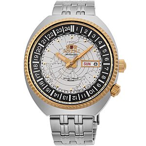 Orient "World Map Revival" Automatic / Handwinding Watch $217 + free s/h at Amazon